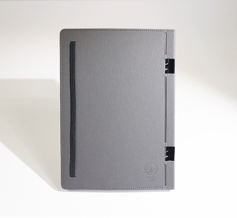 Earth Good Music | A5 Recycled Paper Notebook - Gray - Notebooks & Journals - Paper Gray