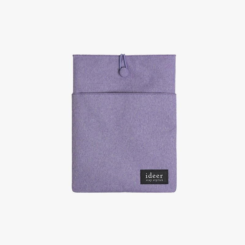 RYMAN simple lavender purple 12 吋 MacBook straight body notebook slim protective cover - กระเป๋าแล็ปท็อป - วัสดุอื่นๆ สีม่วง