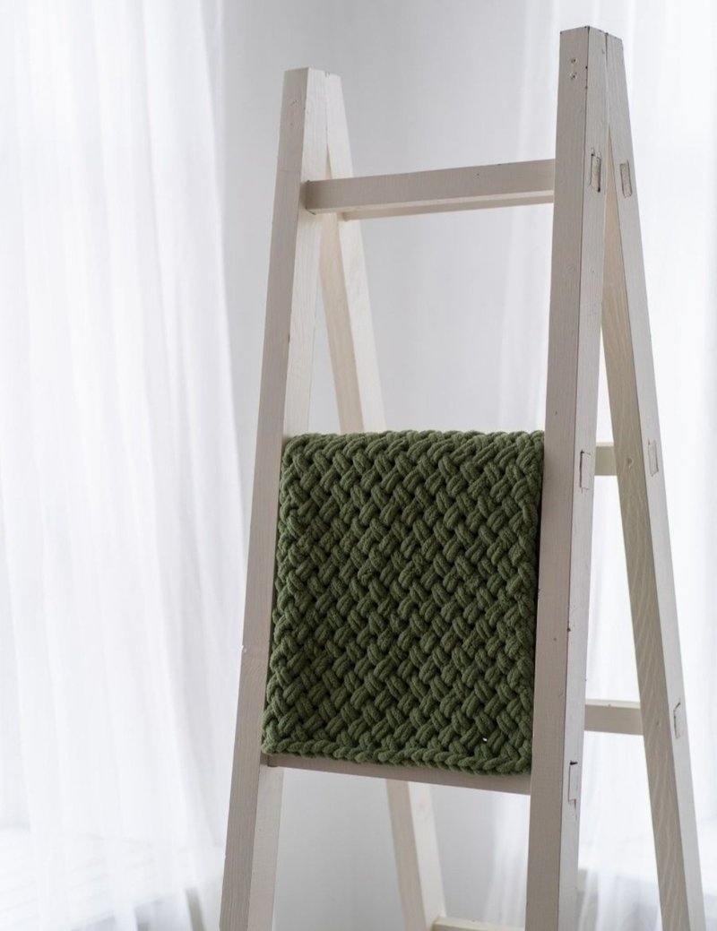 舒適的毛毯溫暖柔軟的床罩雪尼爾毛毯給她最好的禮物 - 棉被/毛毯 - 聚酯纖維 綠色