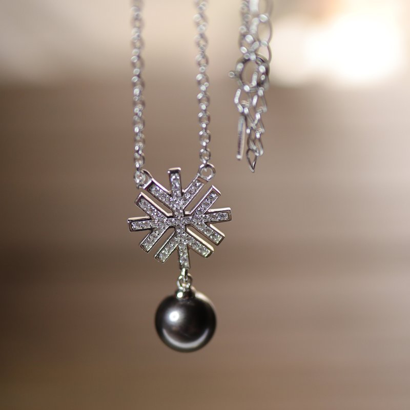 【雪花】大溪地海水珍珠項鍊 | 愛戀之珠 - 項鍊 - 珍珠 