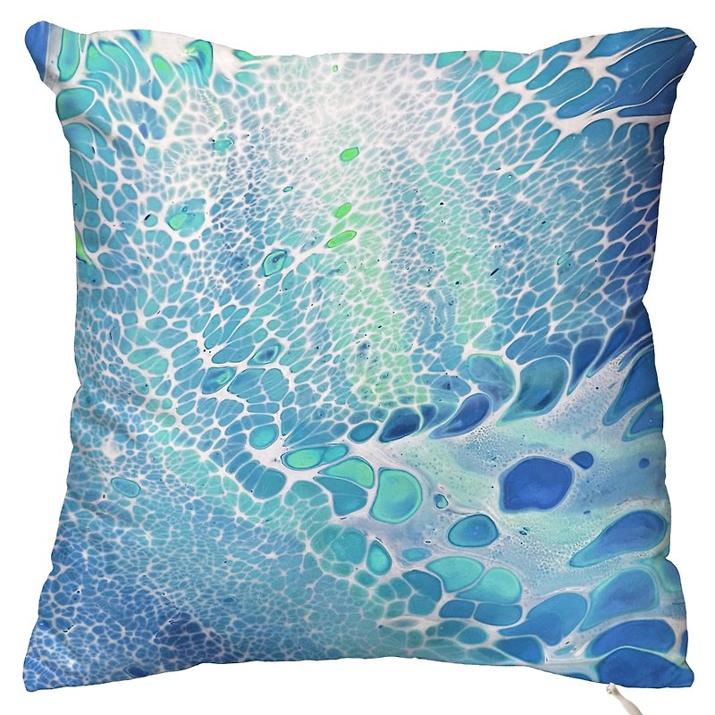 Fluid painting creation art peripheral products soft fluffy pillow - Pillows & Cushions - Cotton & Hemp Multicolor