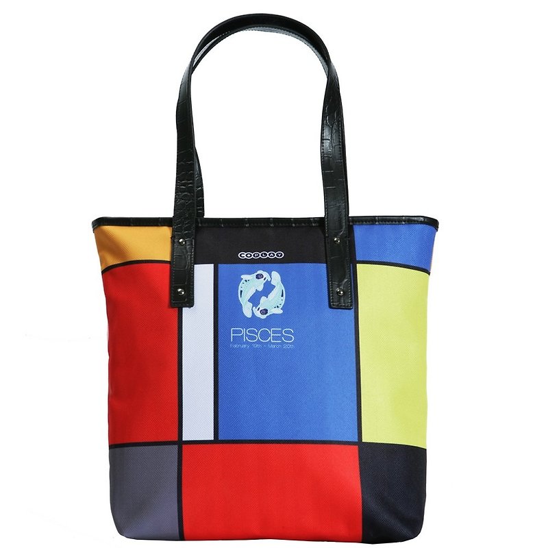 Pisces │ Star Tot │ Tot bag │ Shoulder bag │ Side backpack | Mother bag - กระเป๋าแมสเซนเจอร์ - วัสดุกันนำ้ 