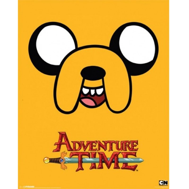 【探險活寶】老皮 - Adventure Time - 絕版迷你海報 - 海報/掛畫/掛布 - 其他材質 黃色