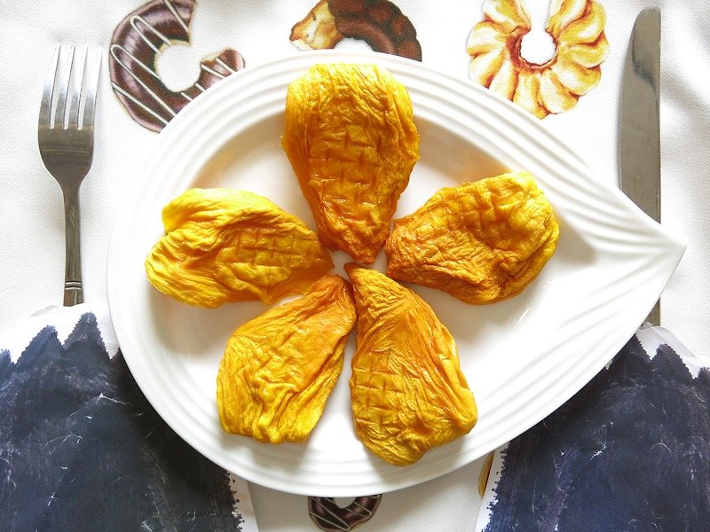 Happy Fruit Shop - Sugar-Free Aiwen Dried Mango Bundle - Dried Fruits - Fresh Ingredients Orange