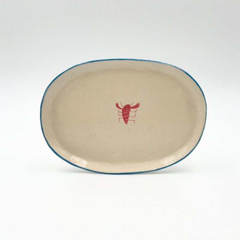 Lobster Oval Small Plate Shop cbmomandson Plates & Trays Pinkoi