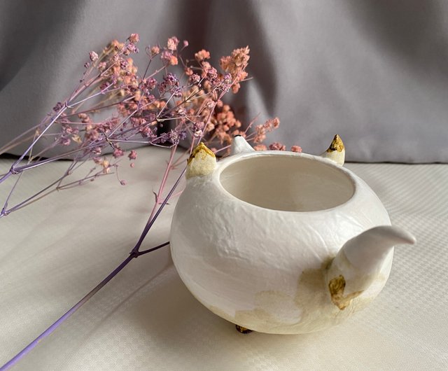 植木鉢 花入 陶芸 手作り陶器 - ショップ ツーもち-陶磁器 観葉