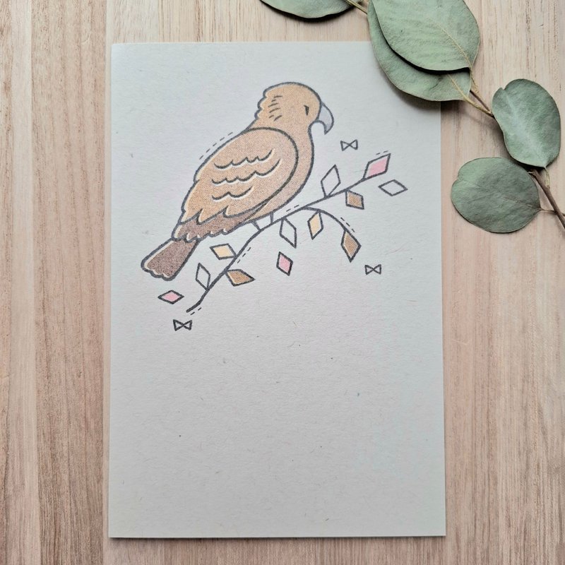 ポストカード トビ - 卡片/明信片 - 紙 