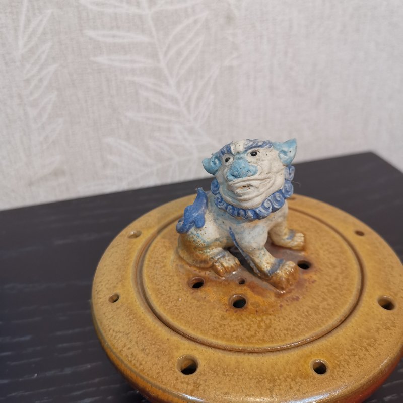 手工製作-薰香盒系列-獅子 - 香氛/精油/擴香 - 陶 