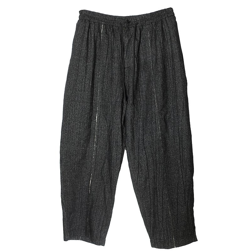 "Atelic" Pants - Unisex Pants - Wool Gray