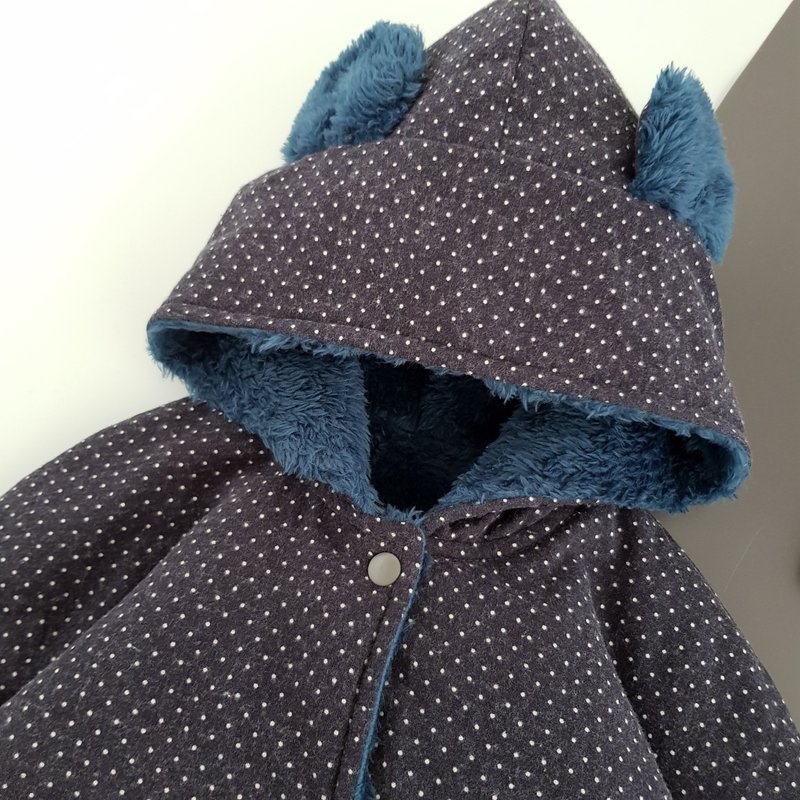 Customized cloak, double-sided and multi-functional cloak - Coats - Cotton & Hemp 