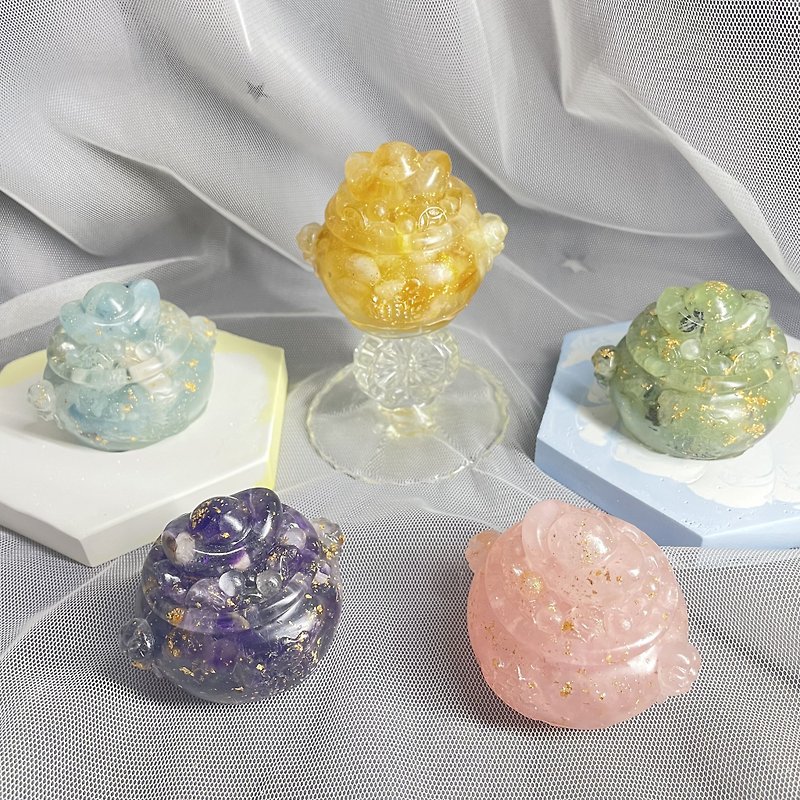 [Handmade] Lucky Fortune Cornucopia/Crystal Ornament - Items for Display - Gemstone 