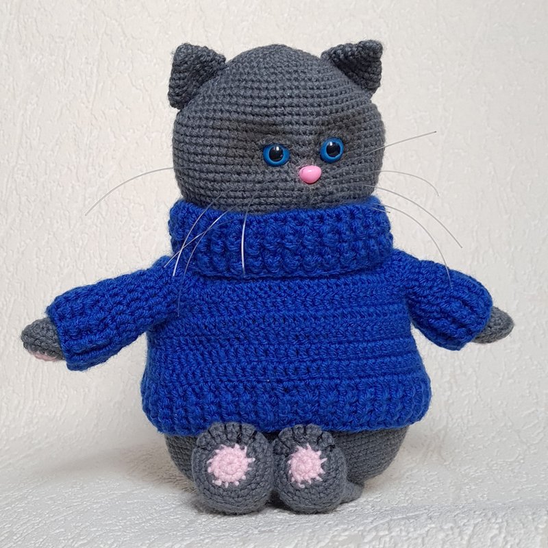 Digital Crochet Pattern PDF - Cat amigurumi - DIY Tutorials ＆ Reference Materials - Other Materials 