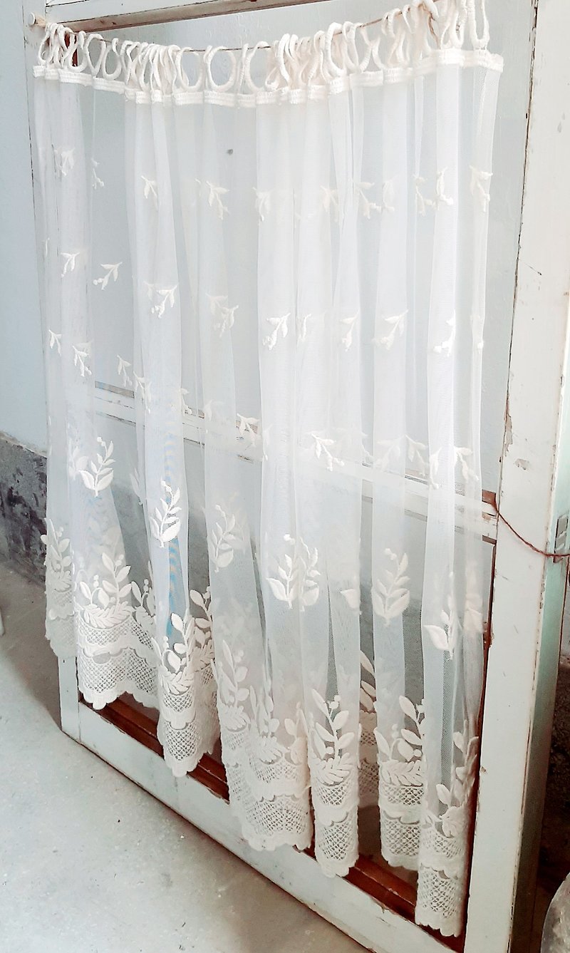 田園鄉村風窗簾-米色網 - 其他家具 - 聚酯纖維 