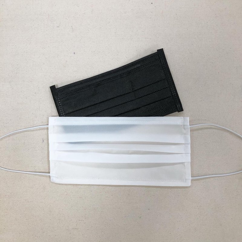 Customization. Upper opening cover. There are ear hooks. Cloth mask. reuse - Face Masks - Cotton & Hemp Multicolor