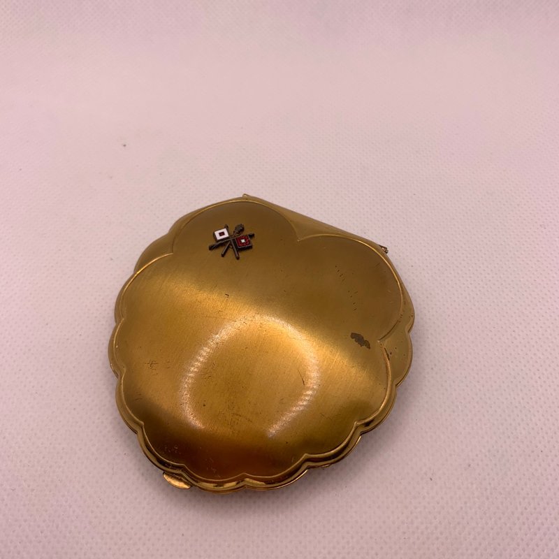 ヴィンテージ エルジン アメリカン ヴィンテージ コンパクト パウダー ボックス。 1930～1949年 - その他 - 金属 