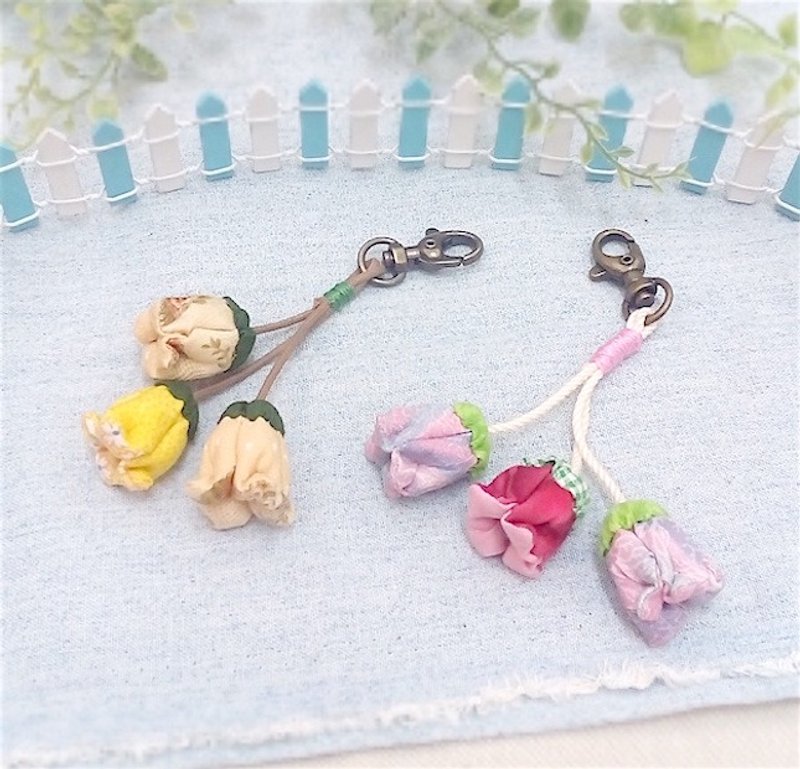 Tulip ornament - Charms - Cotton & Hemp Multicolor