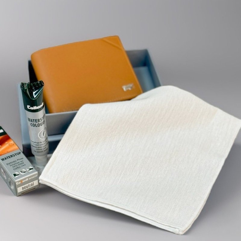 【Complimentary Gift for Orders 12/1-12/15】One Cotton Polishing Cloth for Leather Care - Included with Your Shipment - Other - Other Materials White