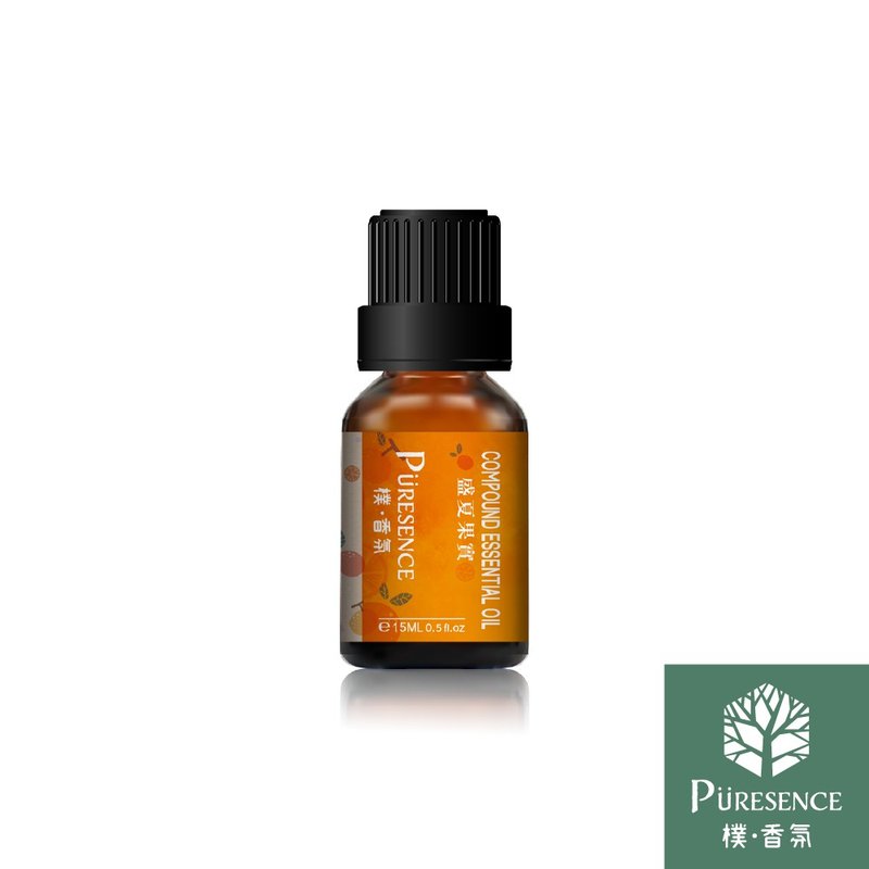 盛夏果實複方精油15ml - 香氛/精油/擴香 - 精油 橘色