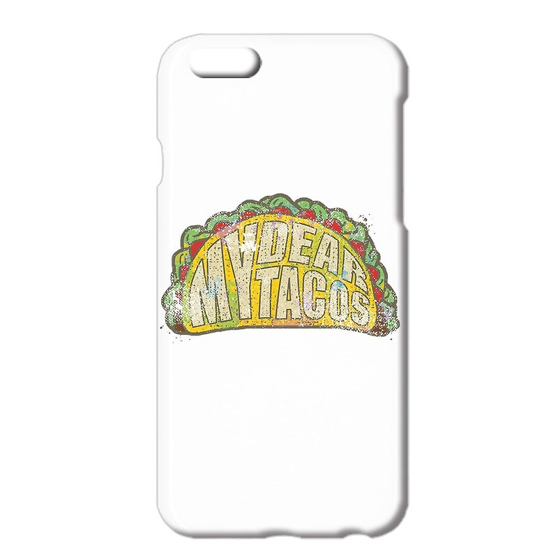 iPhone ケース / My dear the tacos - スマホケース - プラスチック ホワイト