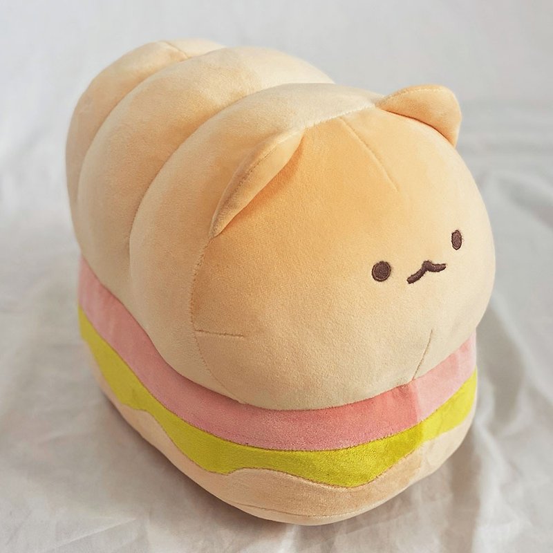 veryberrybap sandwich toast cat mochi pillow / doll 30CM - ตุ๊กตา - เส้นใยสังเคราะห์ 