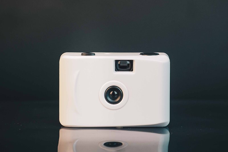 Retro LOMO 135 format film camera#White - Cameras - Other Metals Black