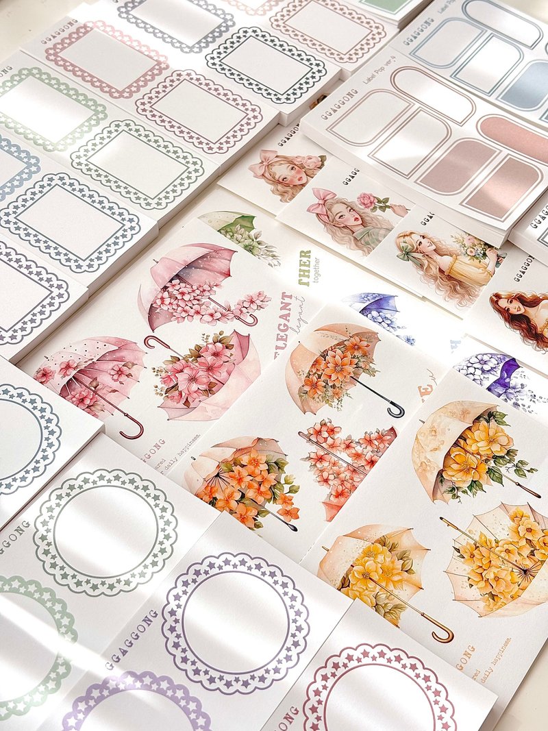2025. no 02 - February New Products All Package - 便條紙/便利貼 - 紙 