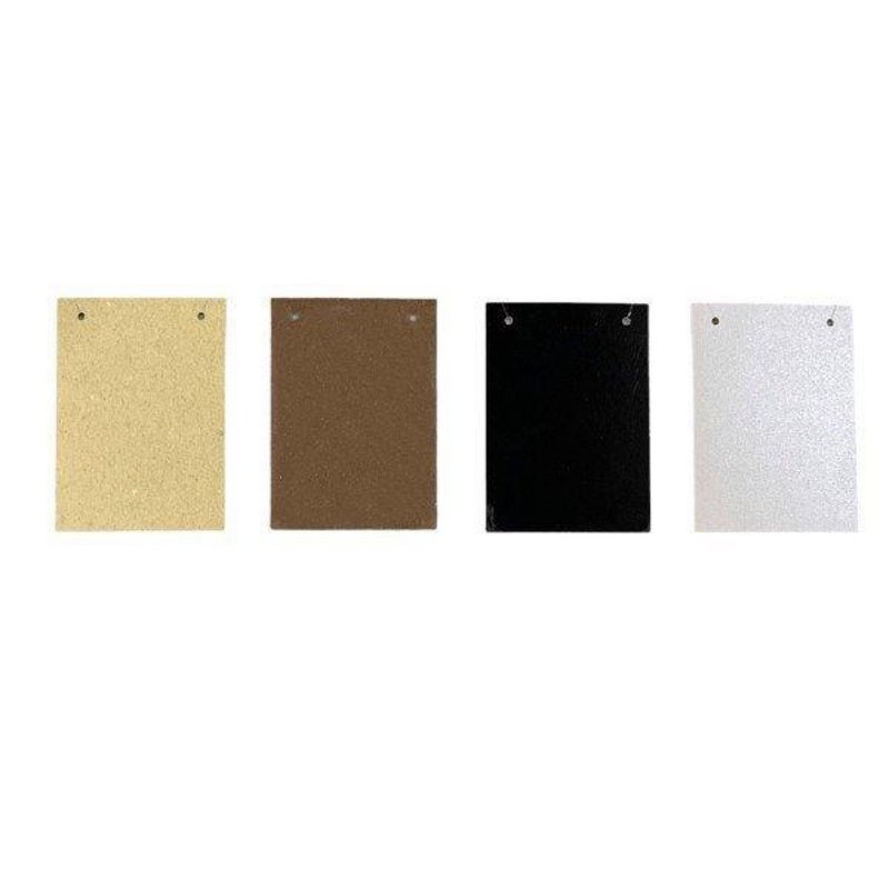 ネックレス台紙 LOGO入れ無料 国産 100枚 4color - 居家收納/收納盒/儲物盒 - 紙 黑色