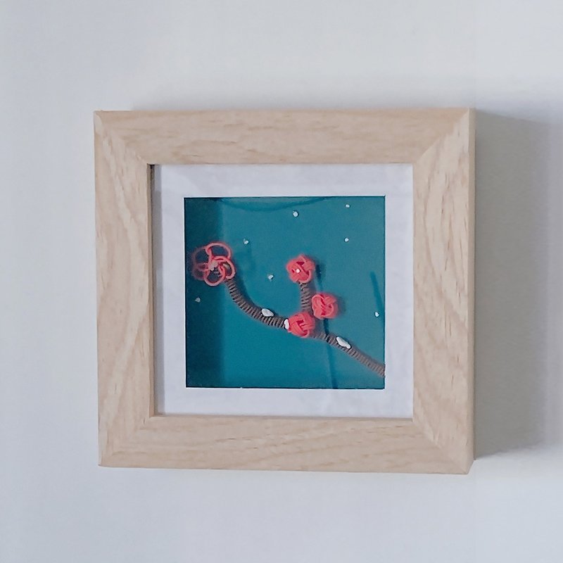 Water flower small window photo frame - Items for Display - Paper Khaki