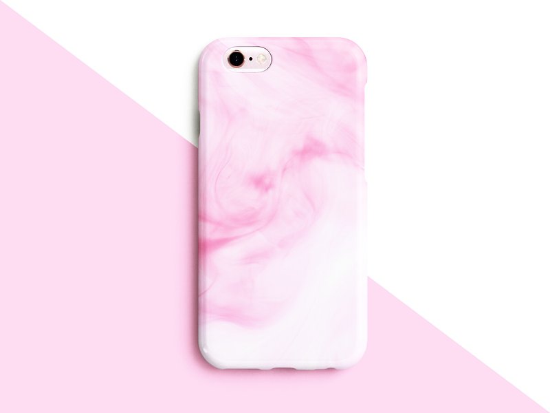 Silk art /pink Phone case - Tablet & Laptop Cases - Plastic Pink
