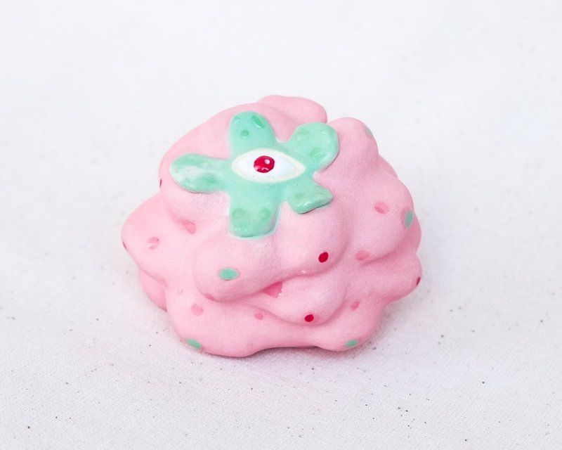 【淌淌】小細菌系列 -生活擺飾、生活陶、玩具 - 擺飾/家飾品 - 陶 粉紅色