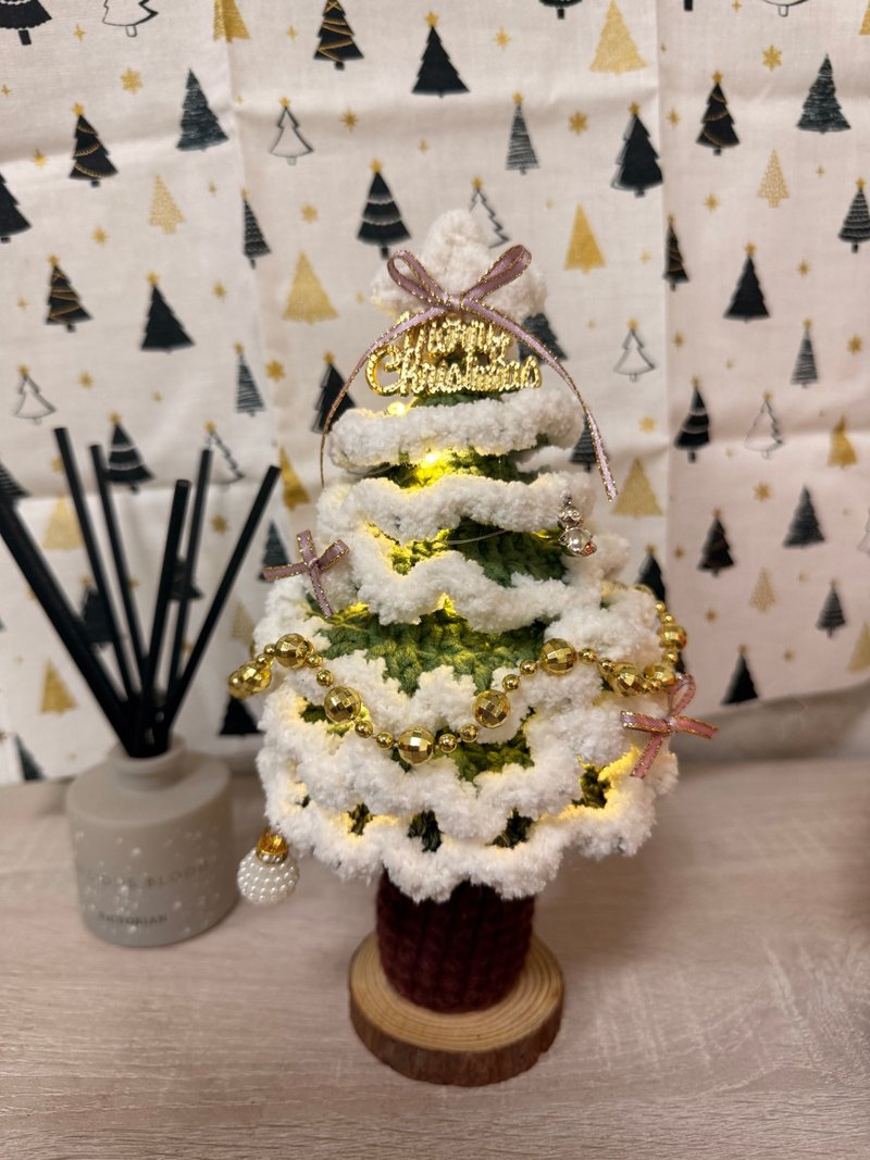 手作勾織聖誕樹 - 裝飾/擺設  - 其他材質 