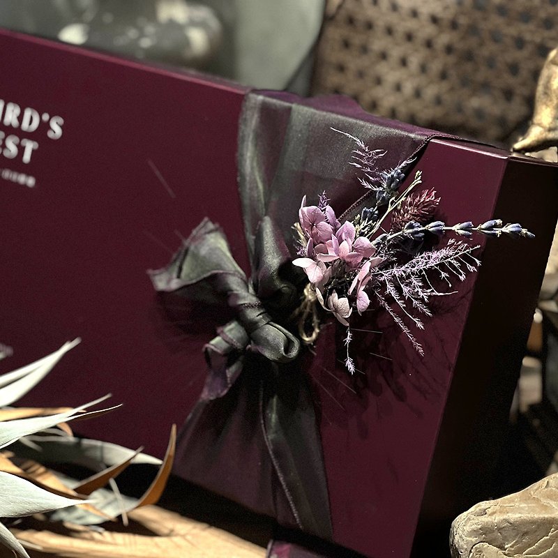 [Mother's Day Limited] Sun, Moon and Stars - Fresh Stewed Bird's Nest Floral Gift Box/490g Yanzi Galaxy - Health Foods - Fresh Ingredients Purple
