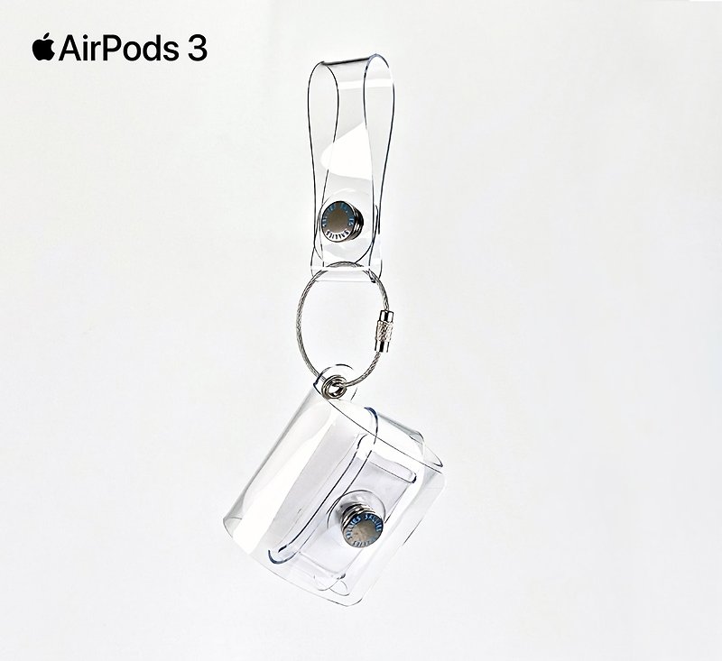 Sallies AirPods 3 Case Perspective Bluetooth Earphone Protective Case (Transparent)
