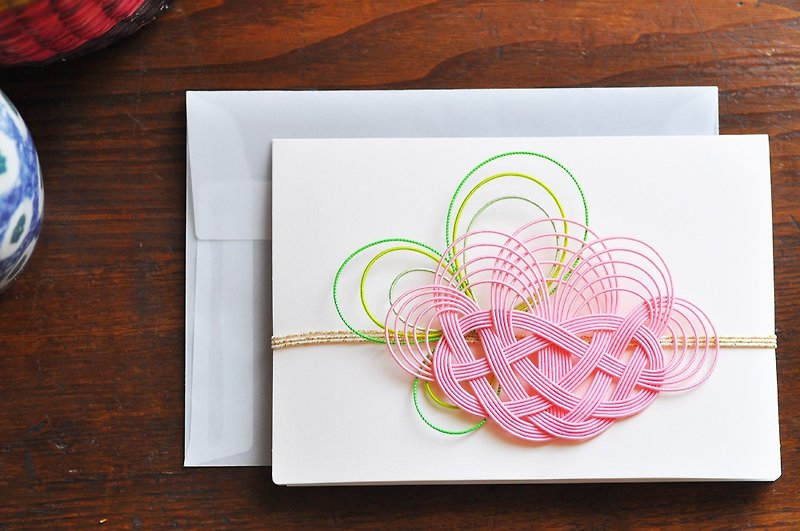 Greeting card　- Flower - 5 - Cards & Postcards - Paper Pink