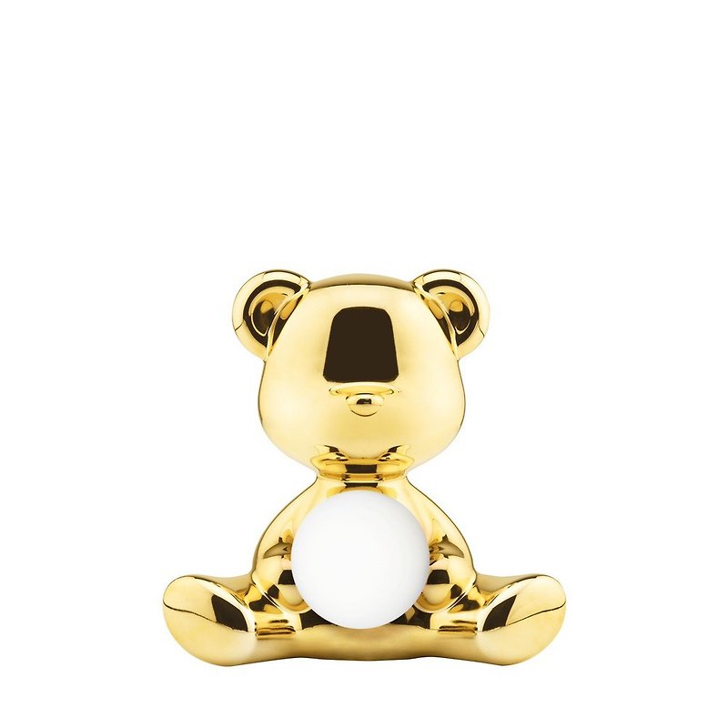 [Taste and Fashion] Italian Qeeboo Teddy Girl Modeling Lamp Gold - ของวางตกแต่ง - วัสดุอื่นๆ 