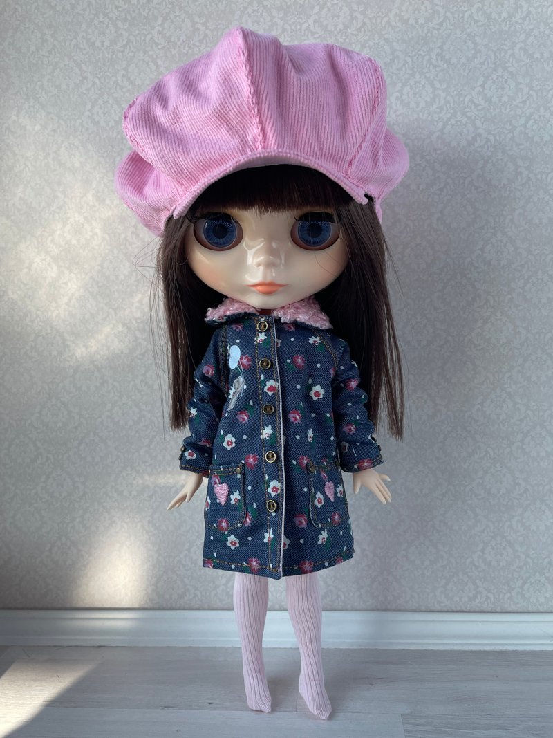 clothes for blythe doll - 公仔/玩偶 - 棉．麻 粉紅色