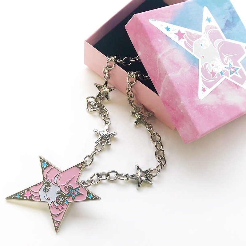 Iconic Star/2WAY Necklace - สร้อยคอ - โลหะ หลากหลายสี