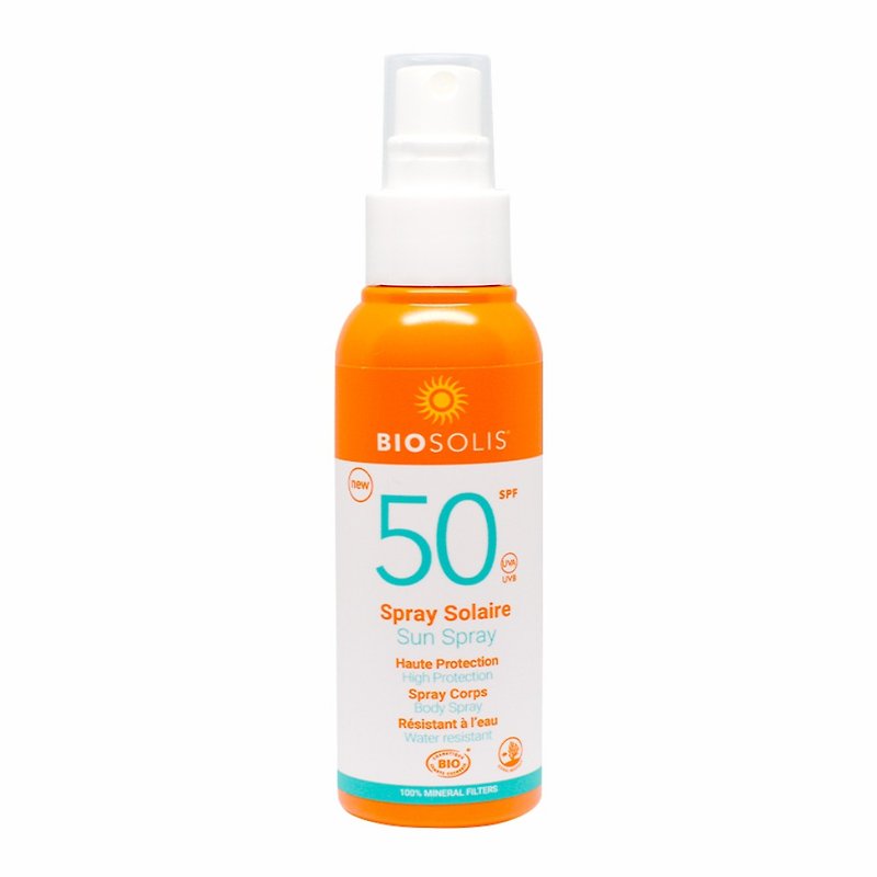 BIOSOLIS－Sun Spray SPF50 100ml ( Near Expiration Date Product－2021. 03 ) - Sunscreen - Concentrate & Extracts White