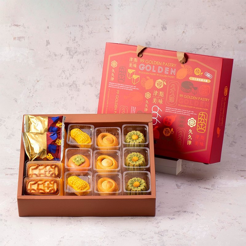 【快速出貨 | 久久津】12F好柿花漾包餡金禮盒 - 蛋糕/甜點 - 其他材質 