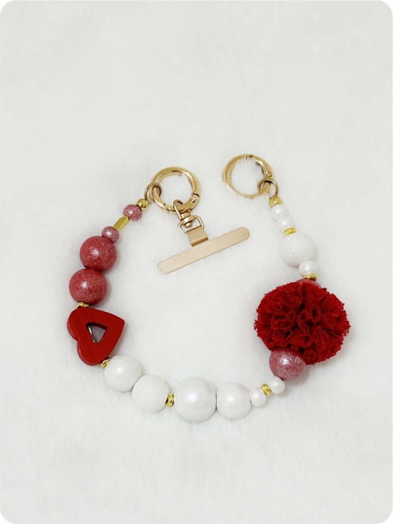 勇敢泡泡 長鍊組 - 手機配件 - 木頭 