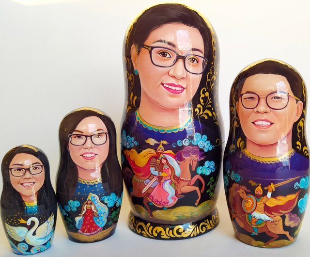 custom nesting dolls