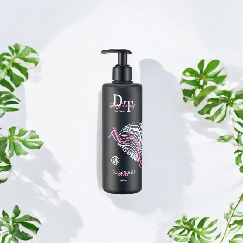 潔淨透亮X滋潤肌膚 【Destimy】 丹蕬蒂尹 粉系列 沐浴露 - 沐浴乳/沐浴用品 - 濃縮/萃取物 粉紅色