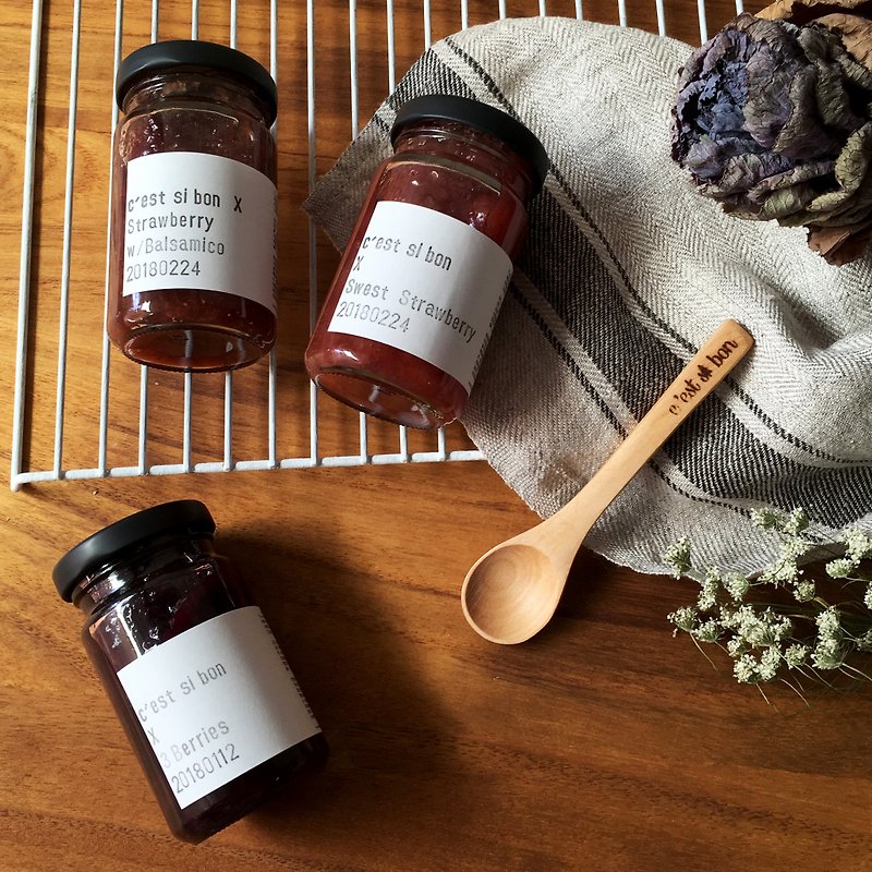 Handmade jam | Strawberry gluttony control free shipping group - Jams & Spreads - Fresh Ingredients Red