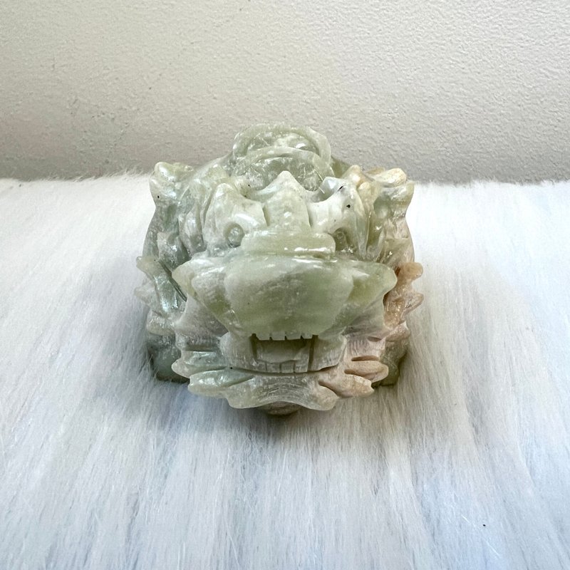 方解石龍龜 | 水晶 | 水晶龍龜 | 水晶擺件 - 擺飾/家飾品 - 水晶 綠色