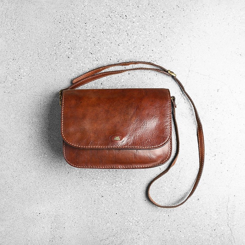 Vintage The Bridge Bag - Messenger Bags & Sling Bags - Genuine Leather Brown
