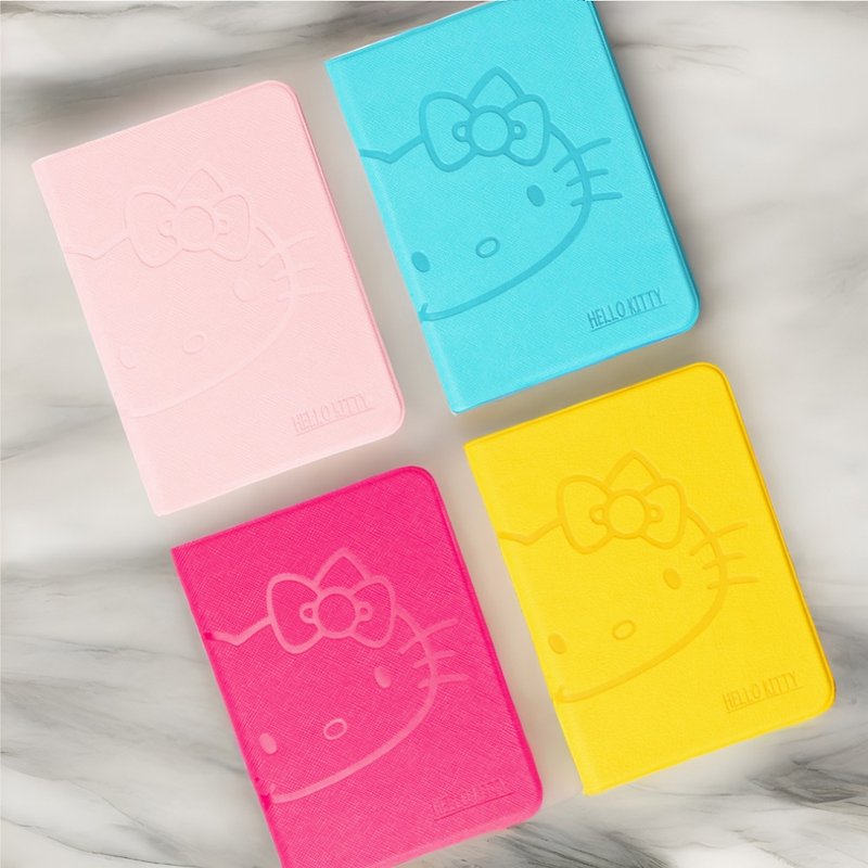 Hello Kitty Passport Cover|Three colours available|Multi-zone storage - ที่เก็บพาสปอร์ต - หนังเทียม สึชมพู