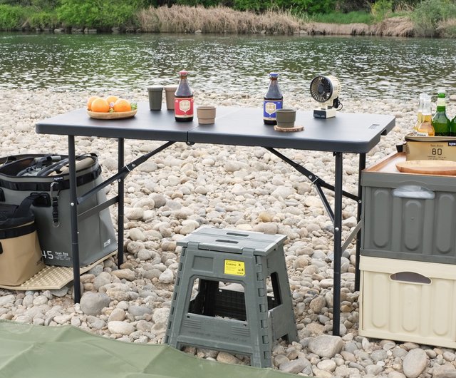 JAPAN SLOWER】ミリタリースタイルポータブル折りたたみテーブル（2色