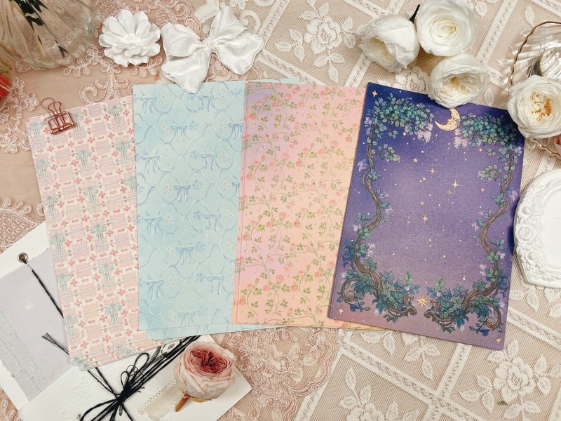 *Background Paper - 貼紙 - 紙 
