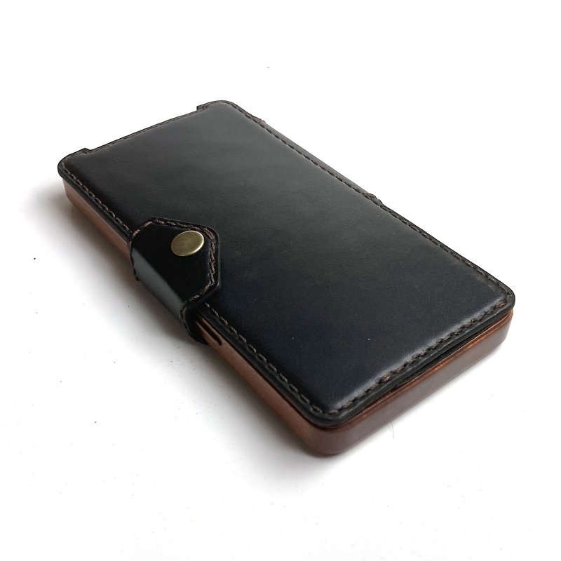 [Option] Additional order for 7inch smartphone wooden case leather cover - Other - Genuine Leather 