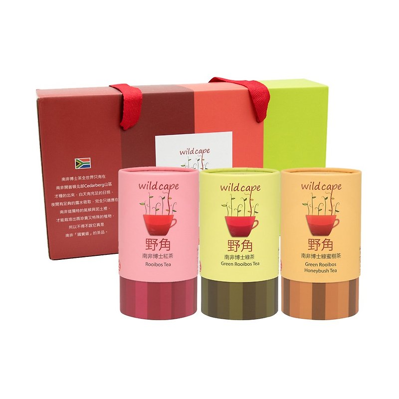 【新年禮盒】野角南非博士茶綜合口味禮盒組 - 保健/養生 - 新鮮食材 多色